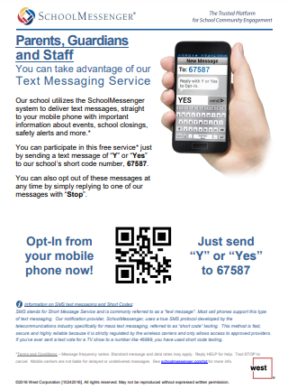 SMS school messenger