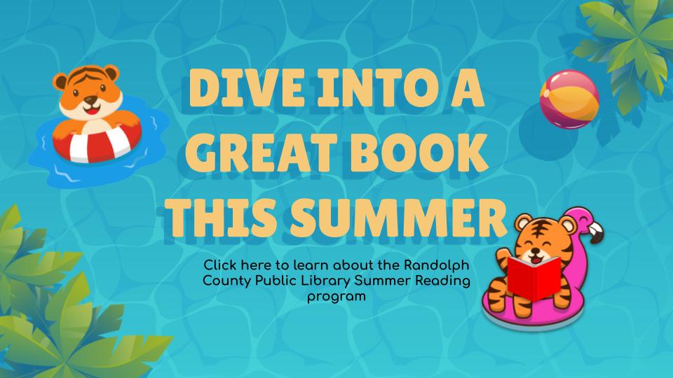 Link to public library Summer reading program