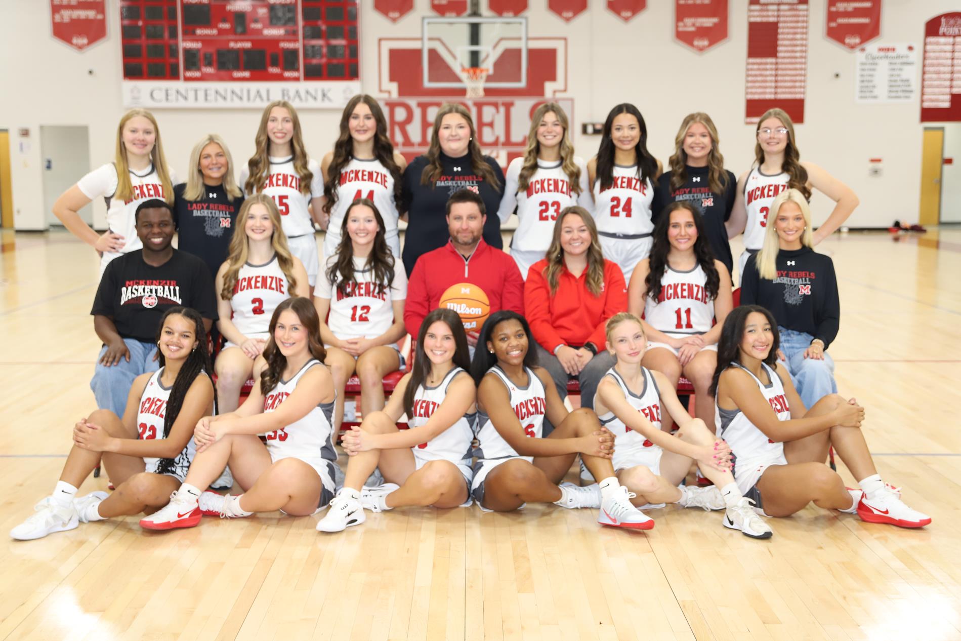 McKenzie High School girls basketball picture
