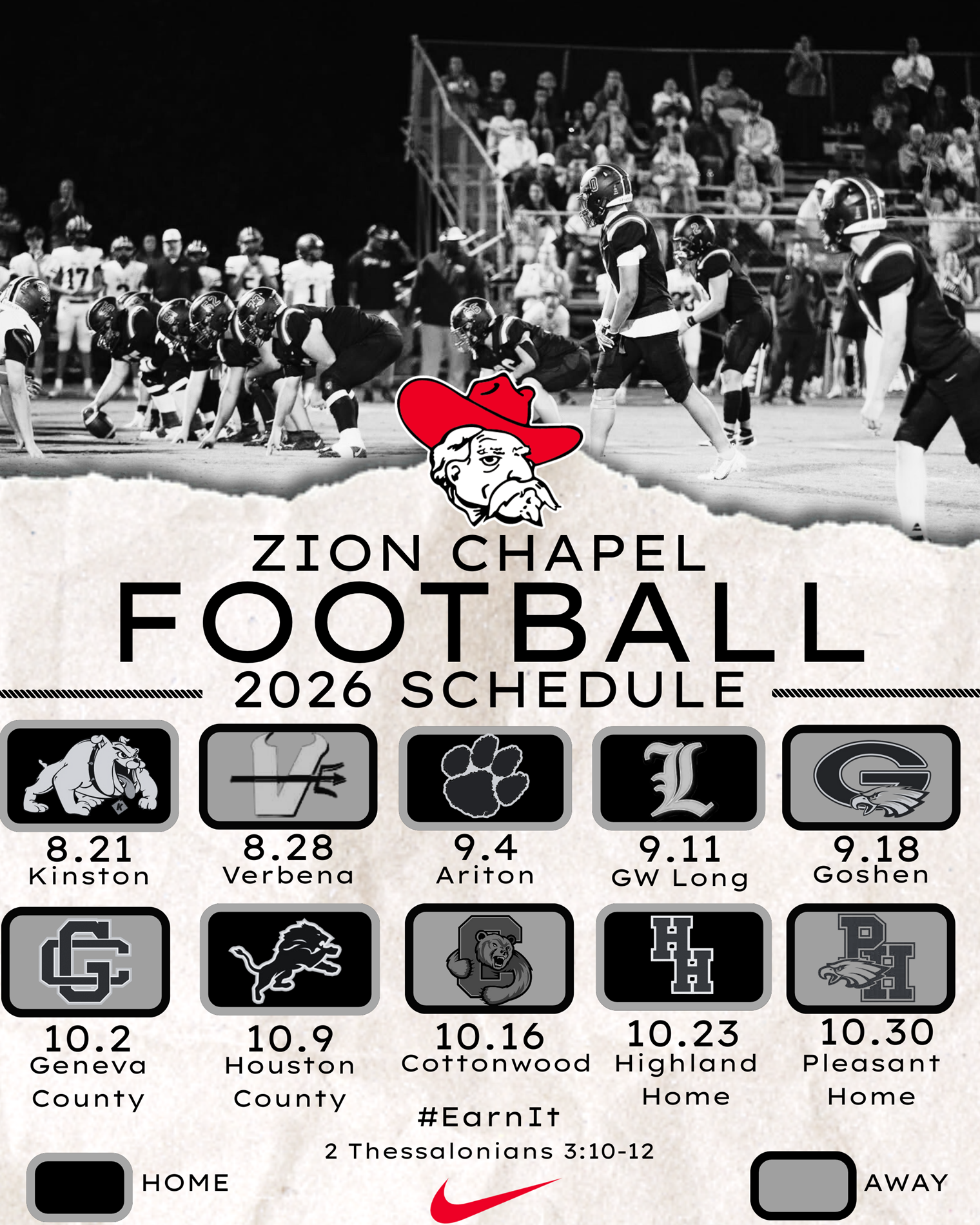 2026 Football Schedule