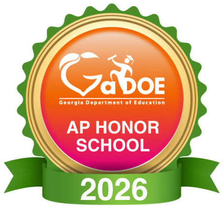 Georgia Department of Education 2025 AP Honor School seal