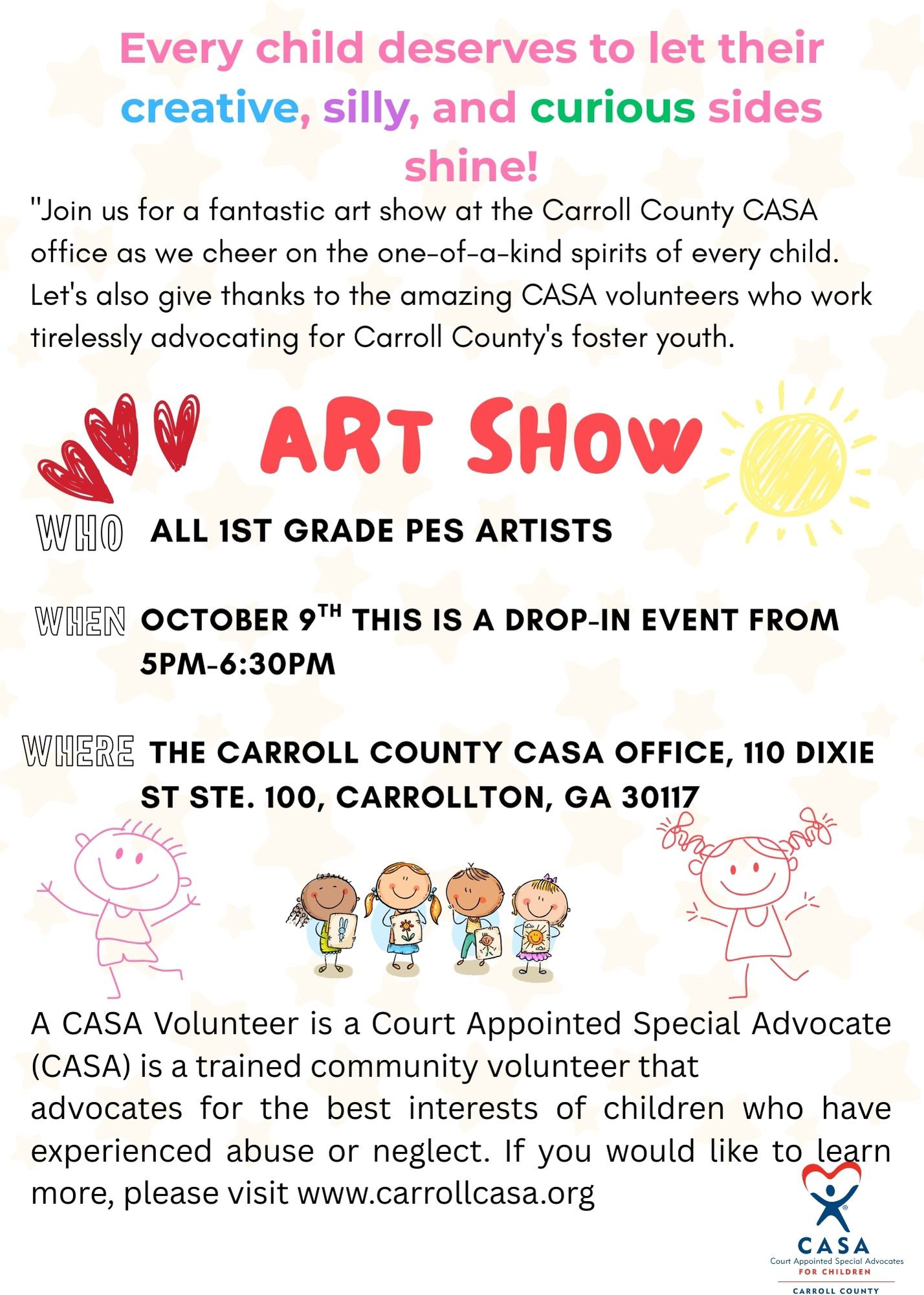 Casa Art Show Flyer