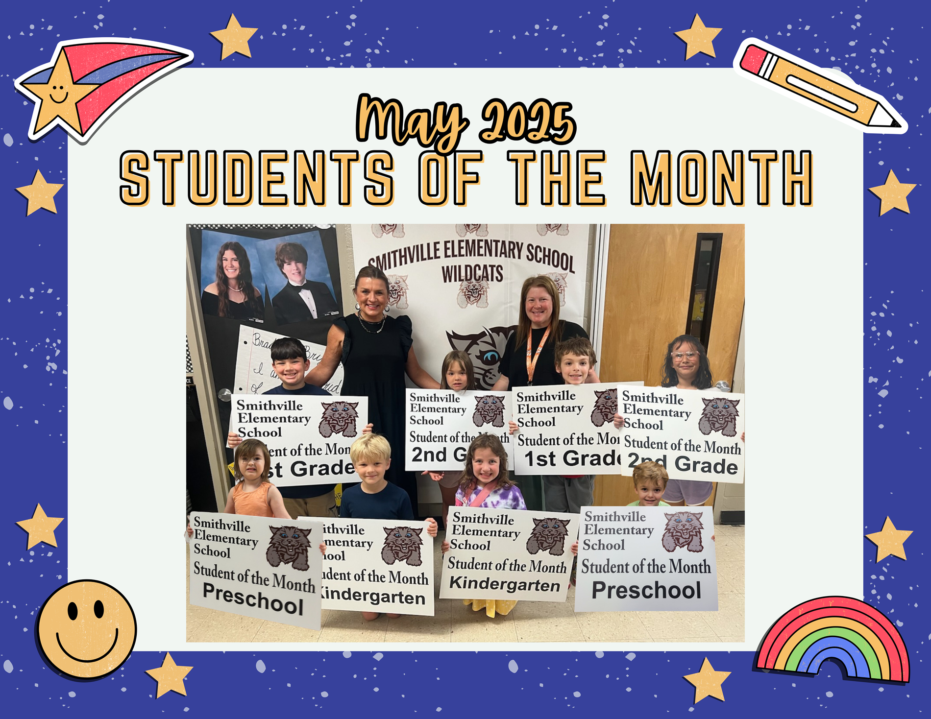 May Students of the Month May Students of the Month