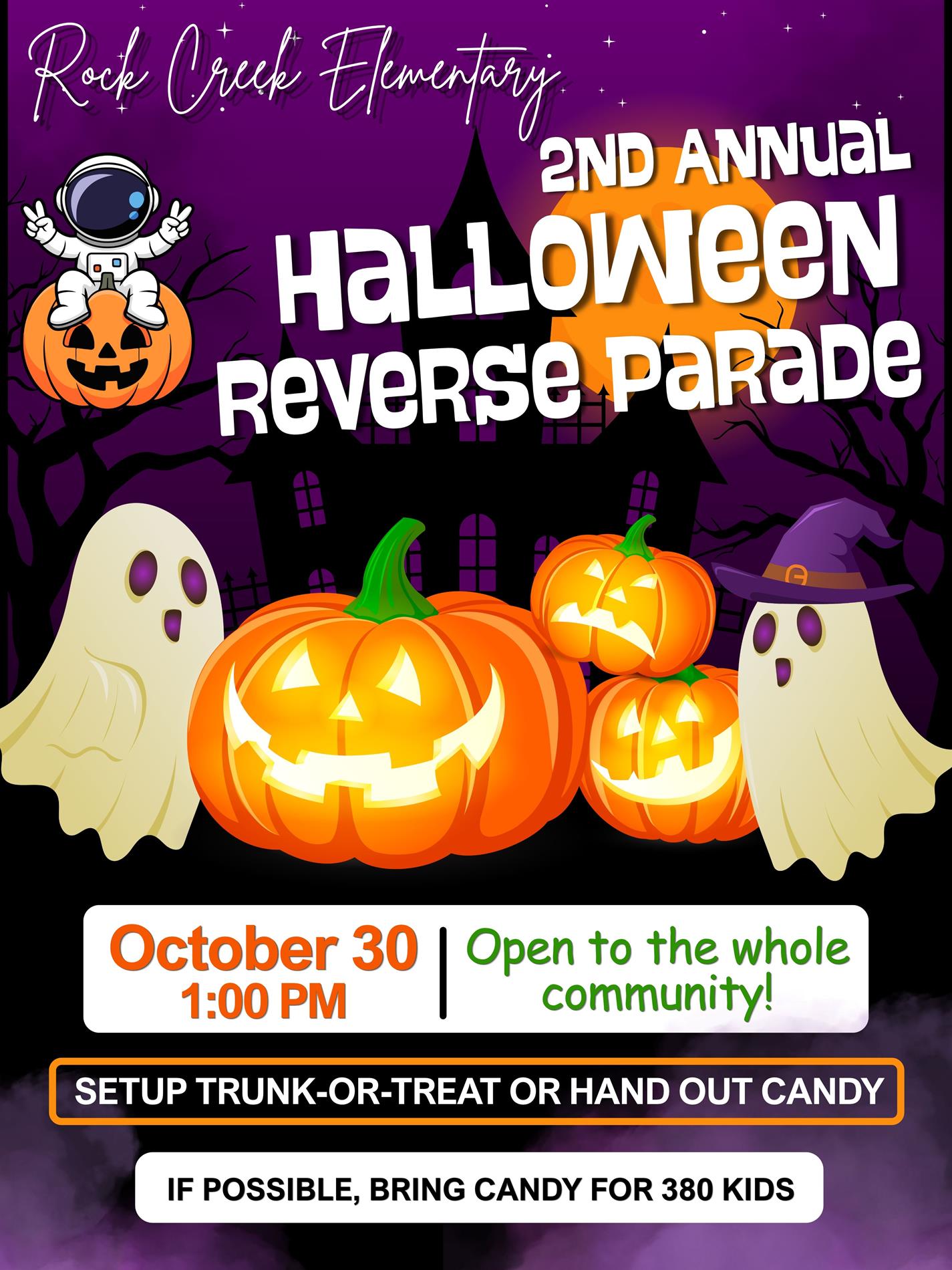 Halloween Reverse Parade