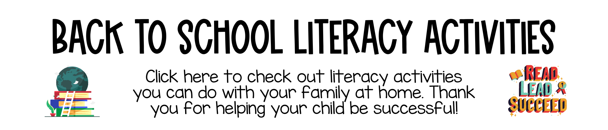 back to school literacy activities