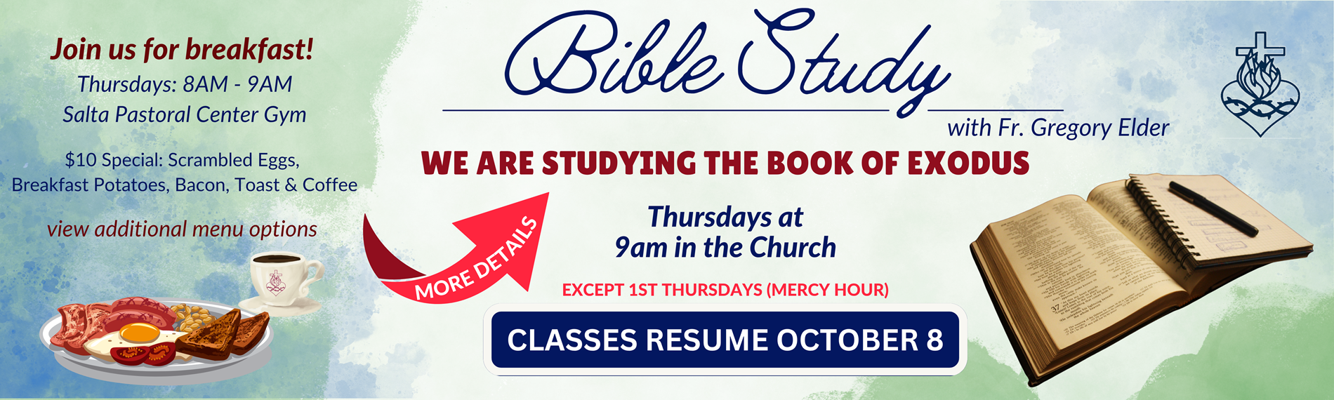 Bible Study Thursdays 9am