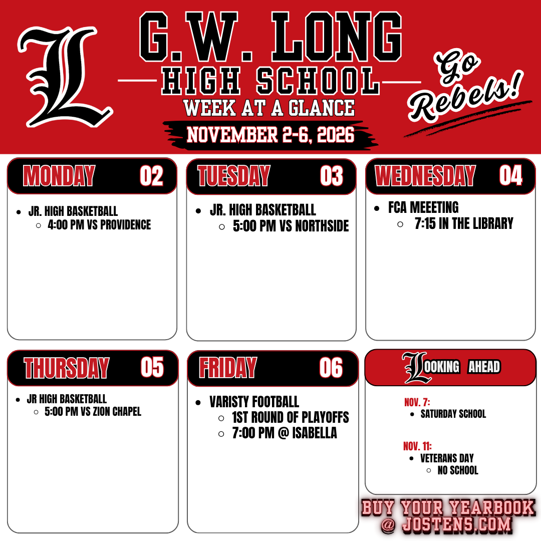 Week at a Glance