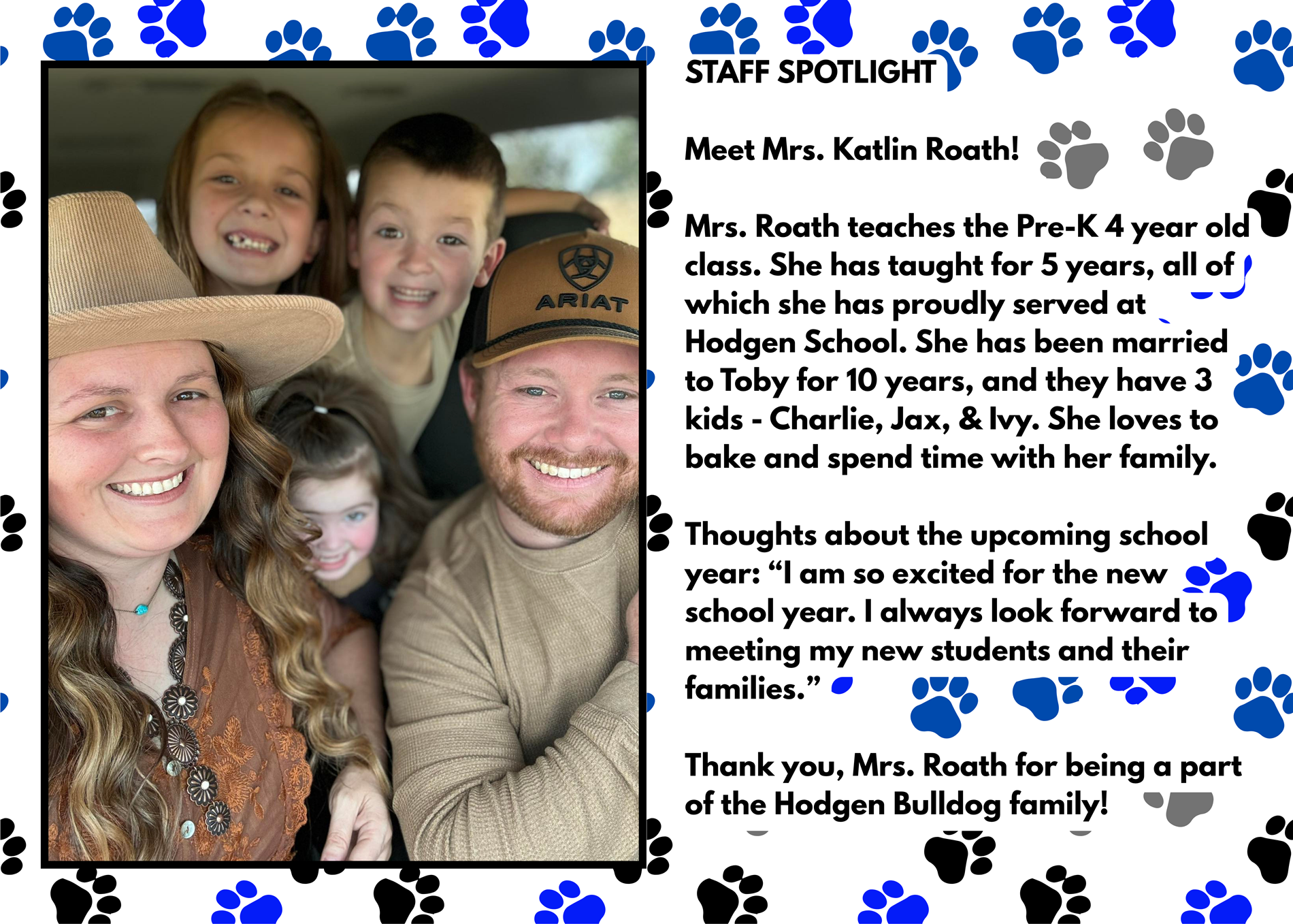 staff spotlights