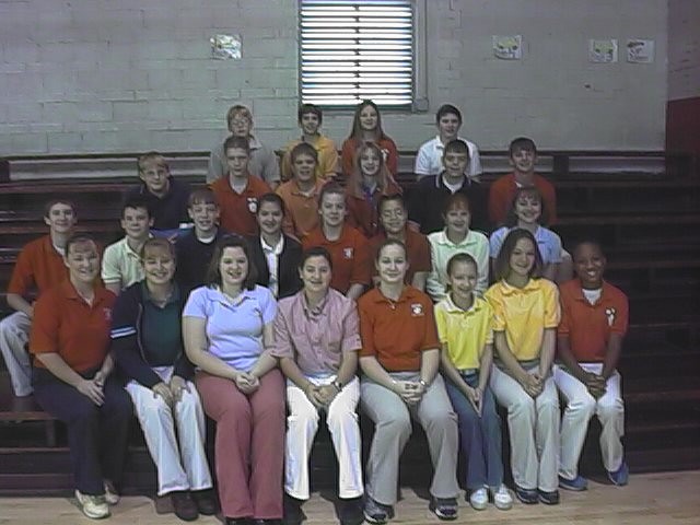 Holocaust students in 2001