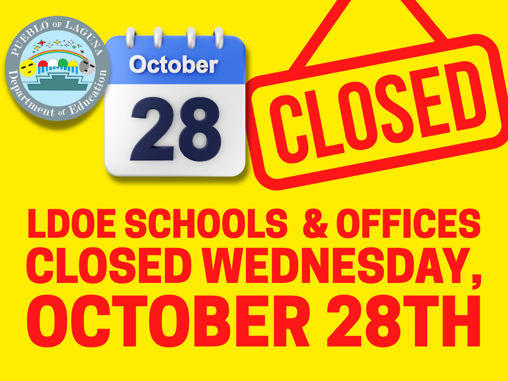 LDOE Schools & Offices Closed 10/28