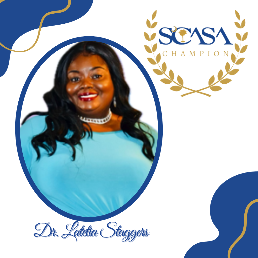 SCASA Champion picture of Dr. Latetia Staggers