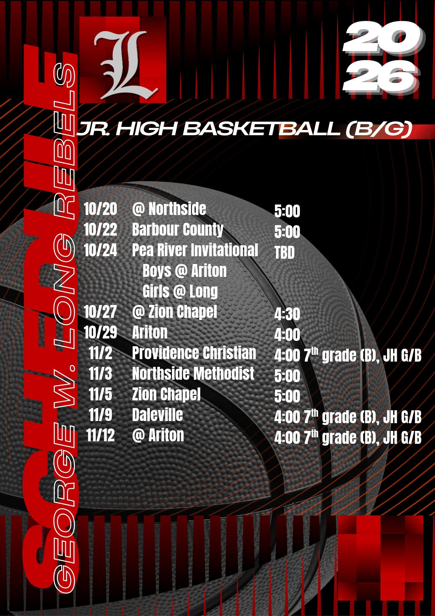 Jr. high basketball
