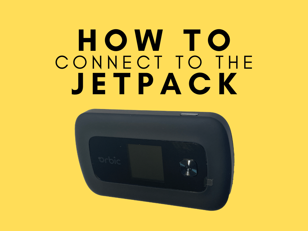 How to Connect to the Jetpack