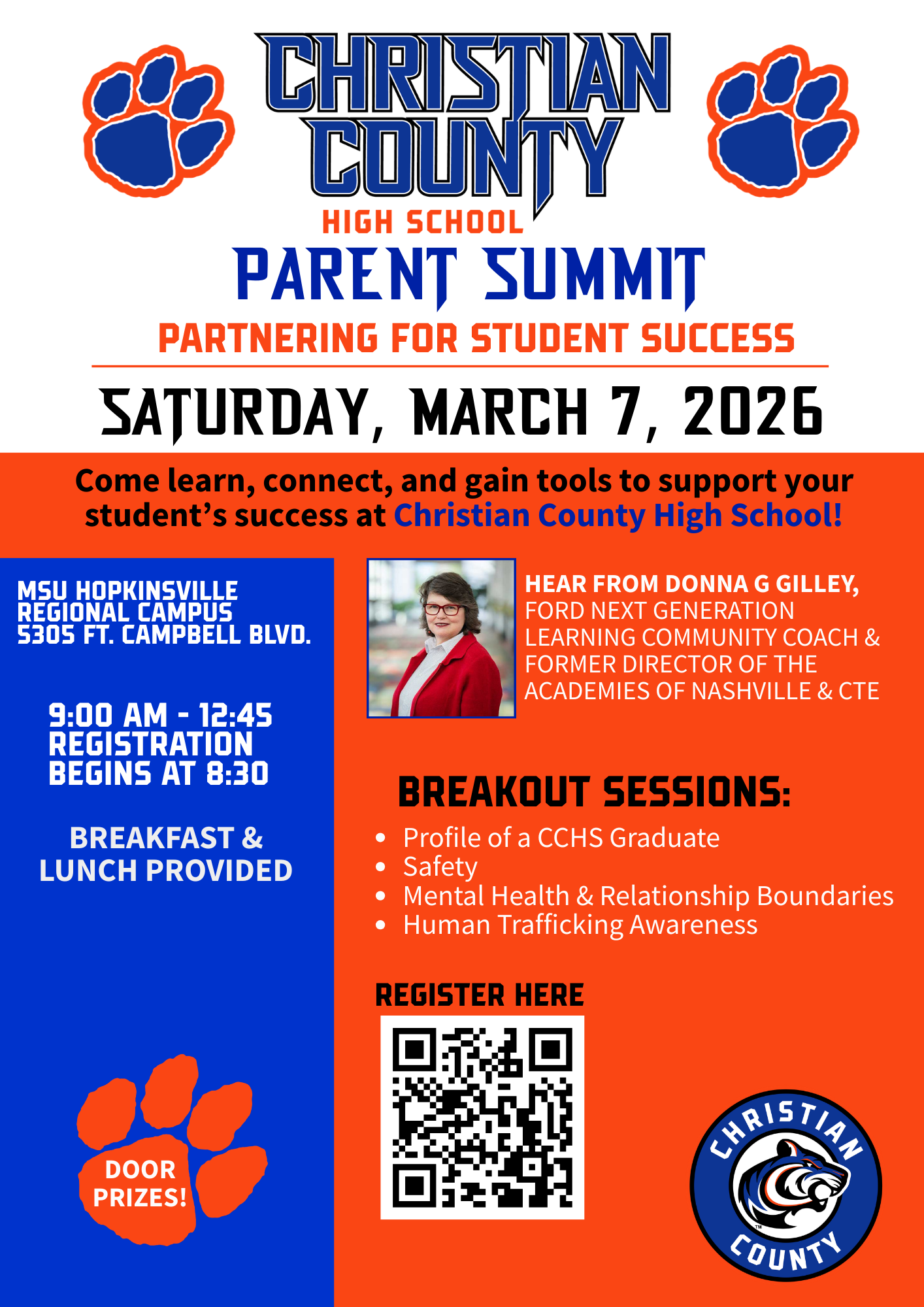 Parent Summit Info Graphic