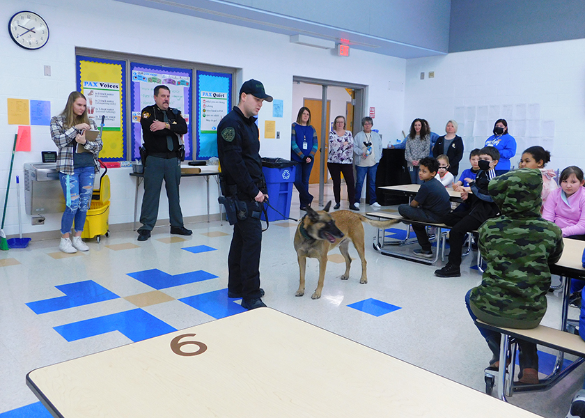 K9 Hunter and Deputy Beadnell