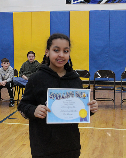 Ashlinn Anderson, 5th grade participants