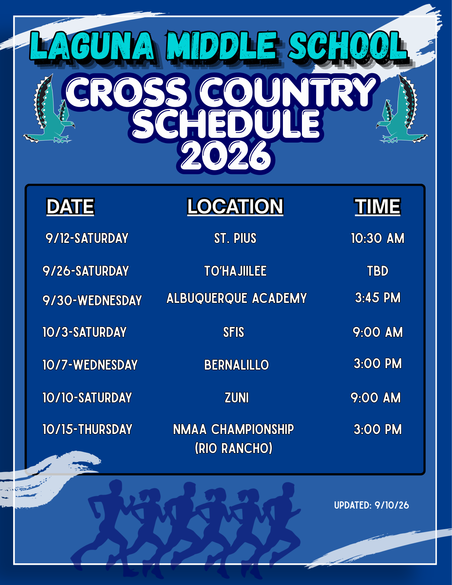 Cross Country 2026
