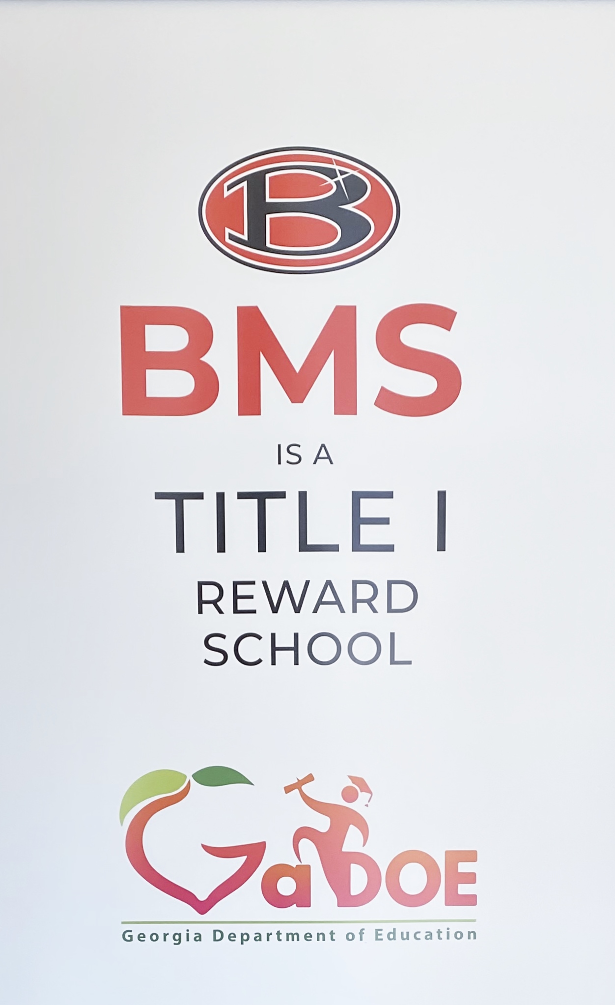 Title I Reward School Banner