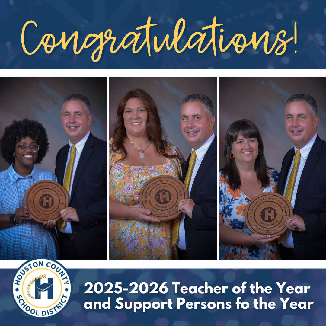 2025-2026 Teacher of the Year and Support Persons of the Year