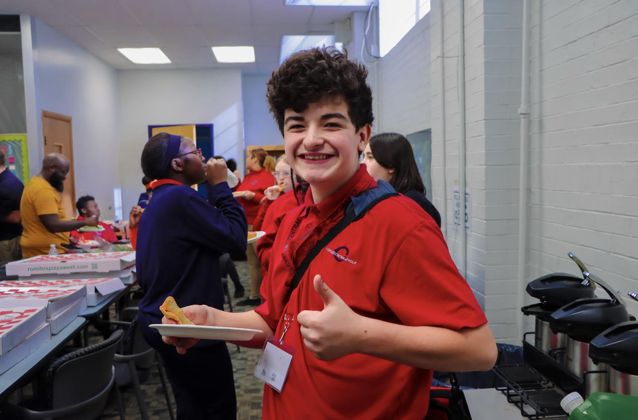 smiling student