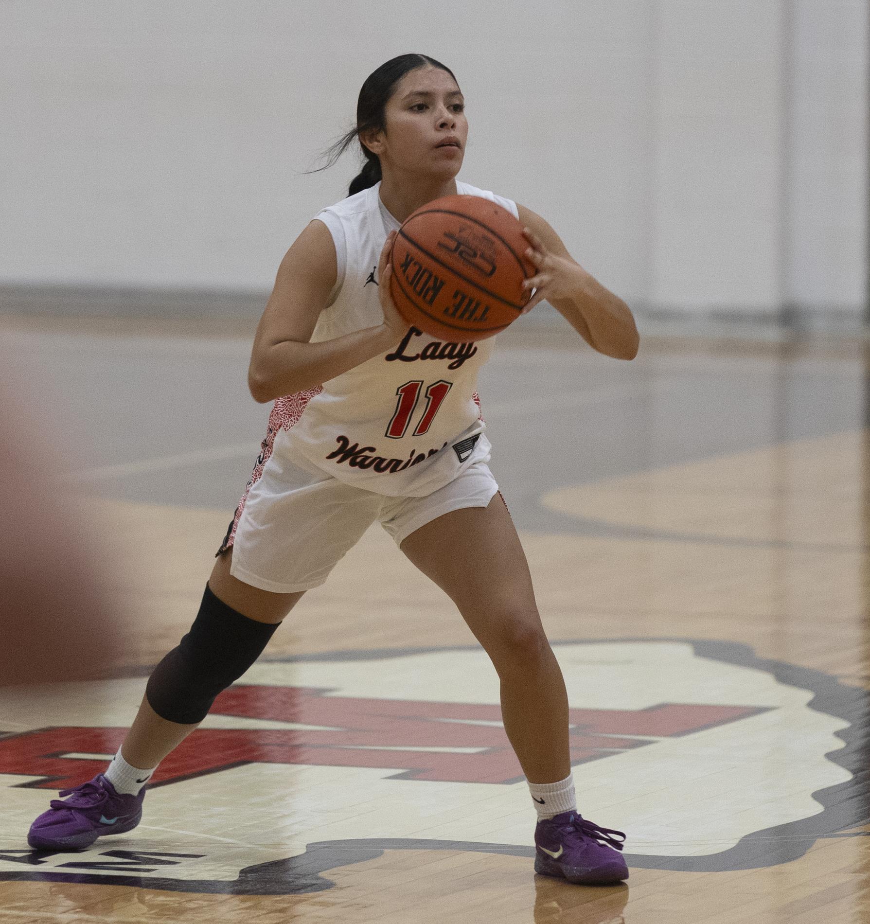 Ingram Tom Moore girls basketball vs Llano