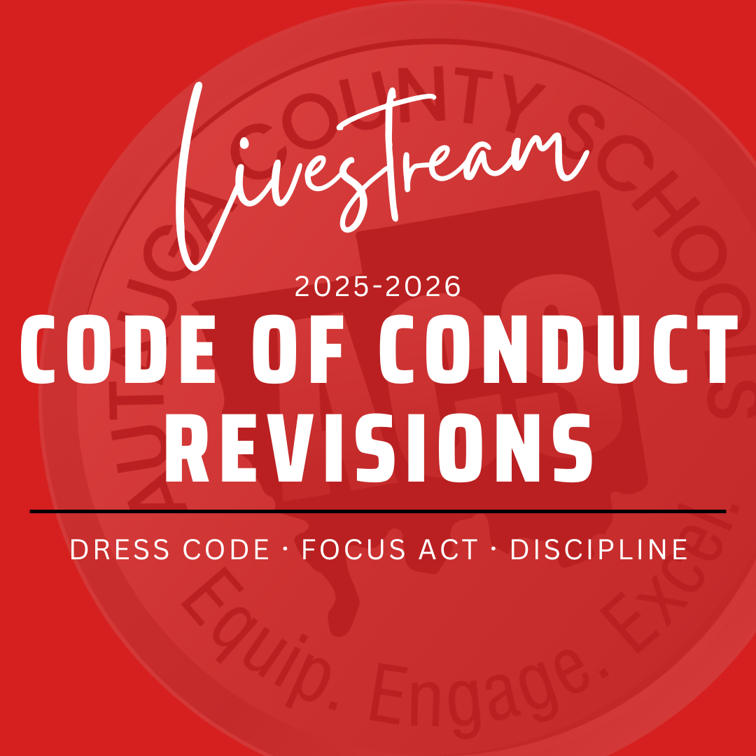 Code of Conduct Revisions Livestream Graphic