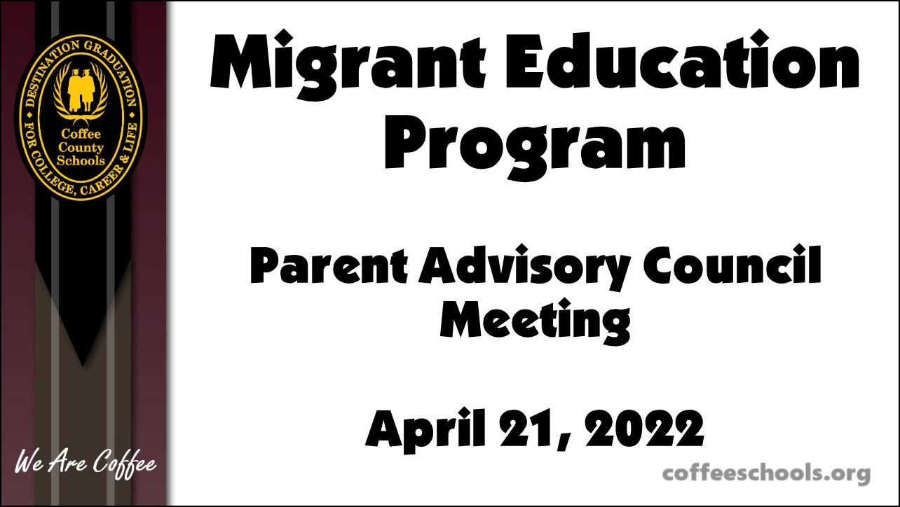 Migrant Education Program Meeting