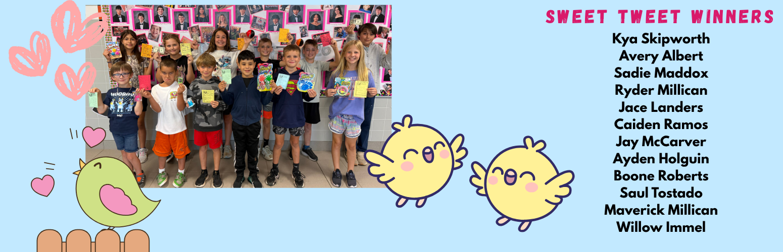 sweet tweet winners 5.12
