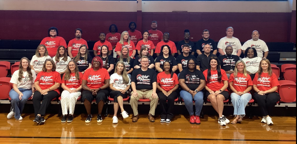 26-27 Staff of West Marion Middle School 