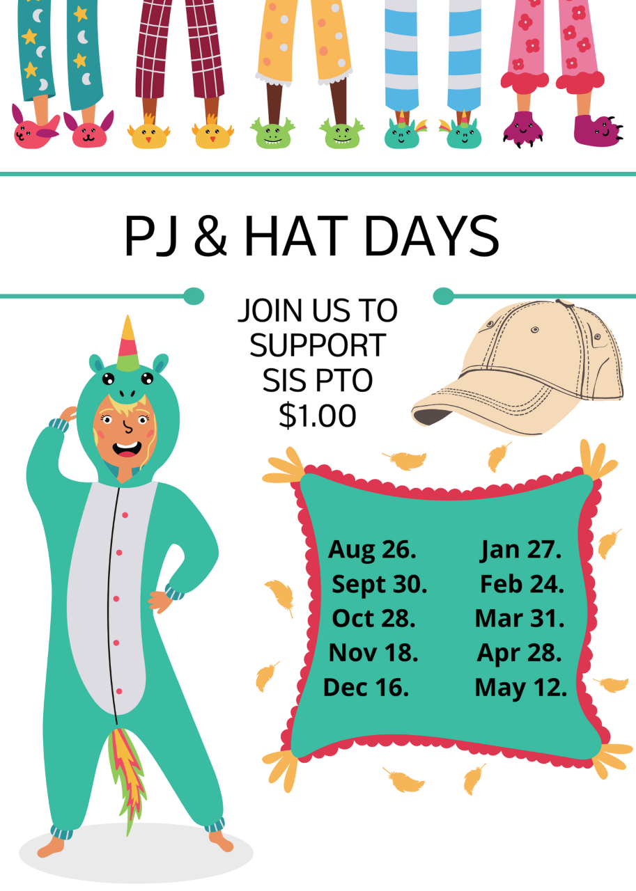 PJ and Hat Day Dates