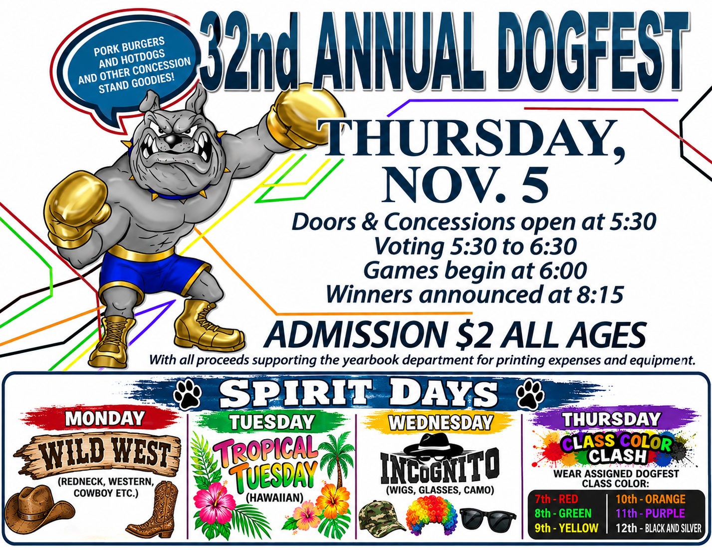 Dogfest Schedule 2026