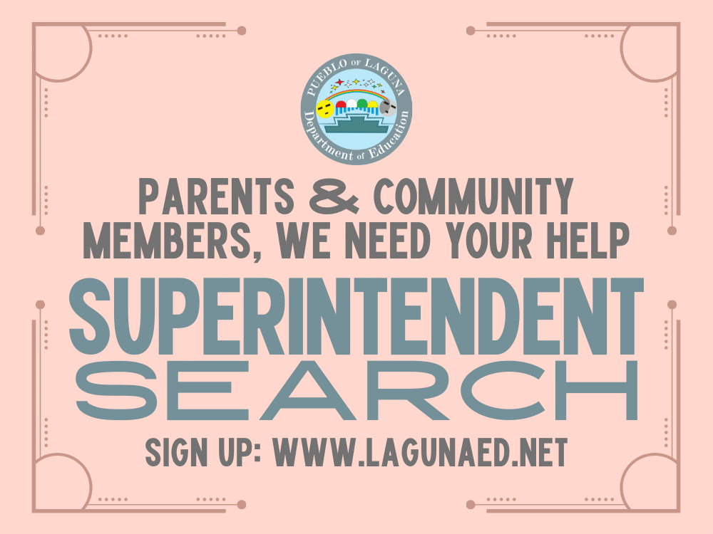 Help Select the New Superintendent!