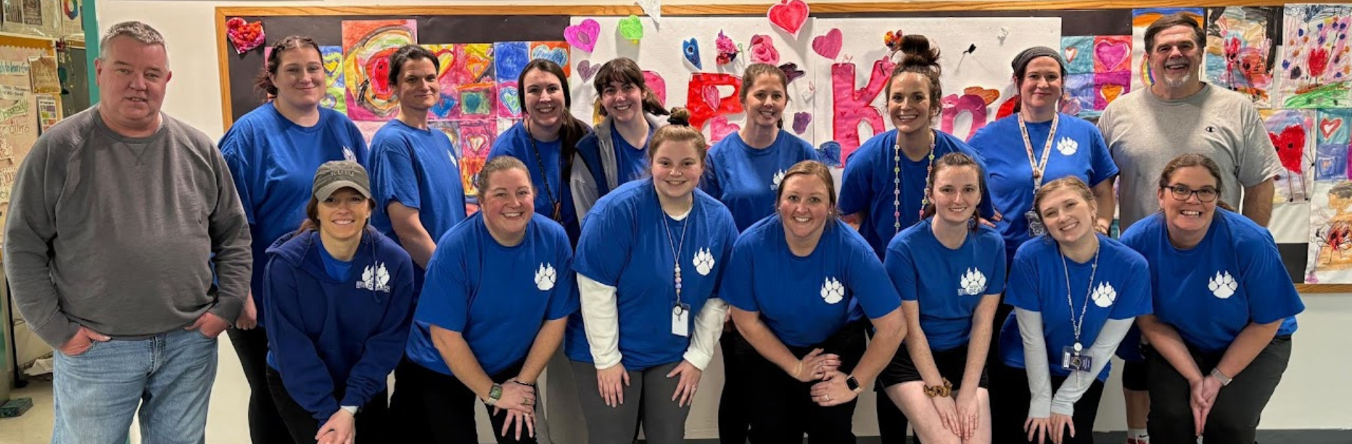 Group of teachers posing for a photo