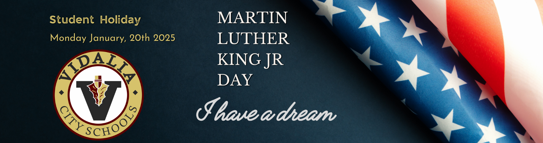 MLK Jr Holiday Announcement