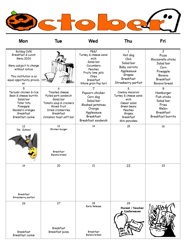Lunch Menu