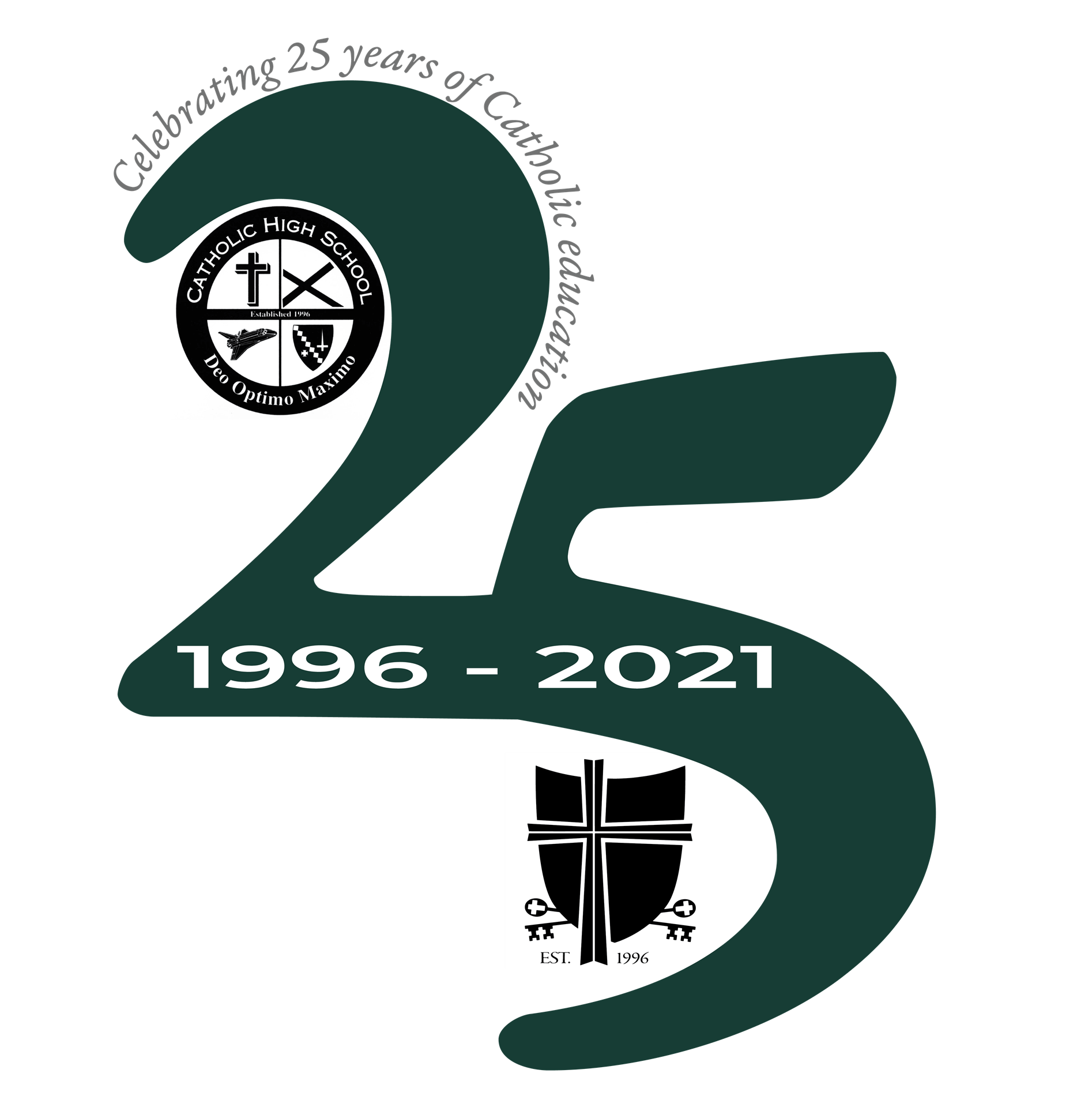 25th Anniversary Simple Logo