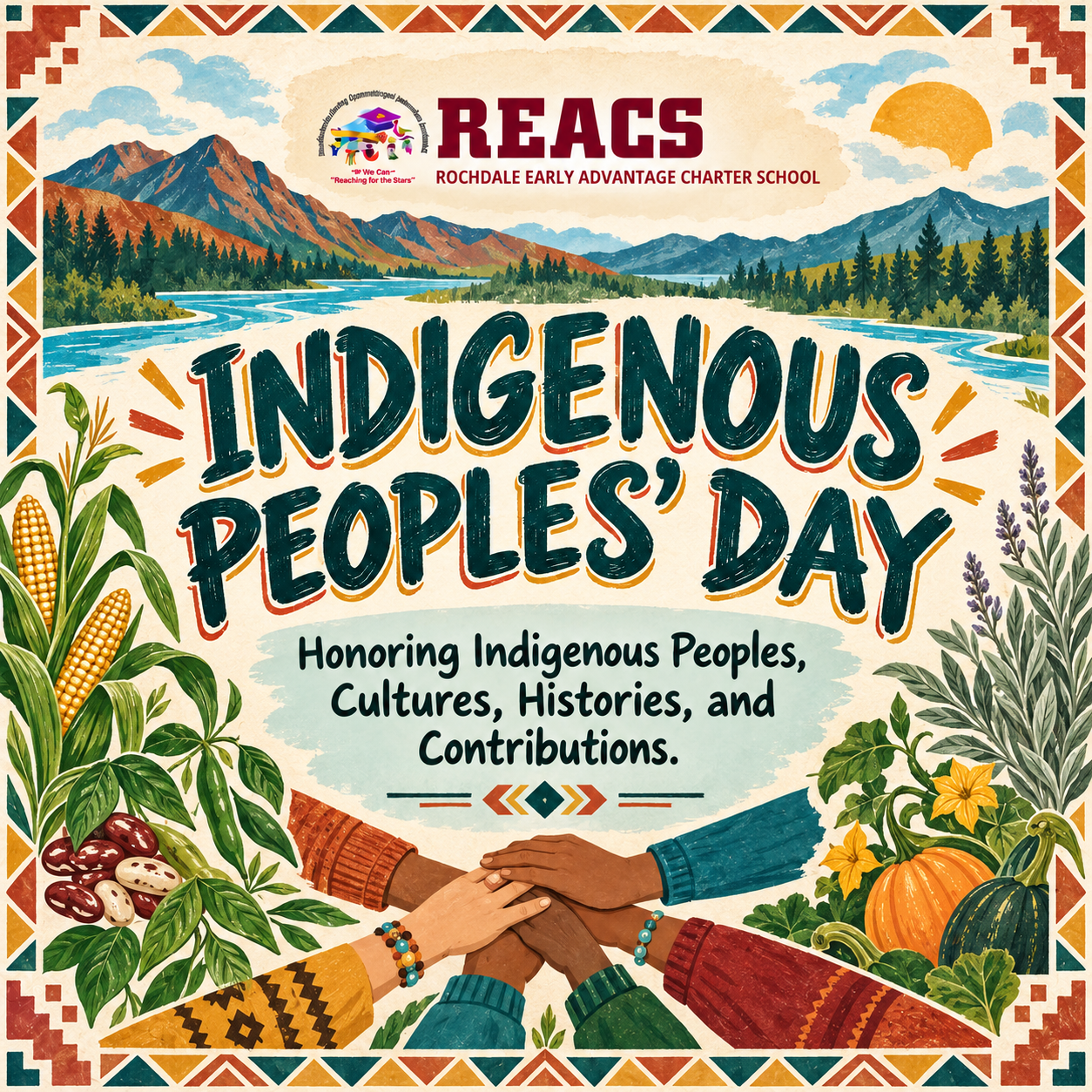 Indigenous Peoples' Day flyer
