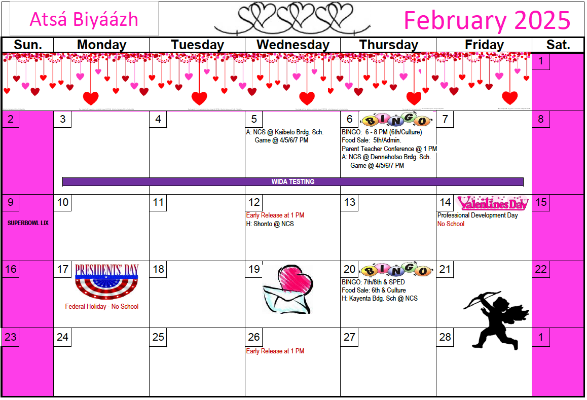 Activity Calendar