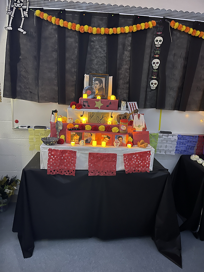 Elvis Presley's altar