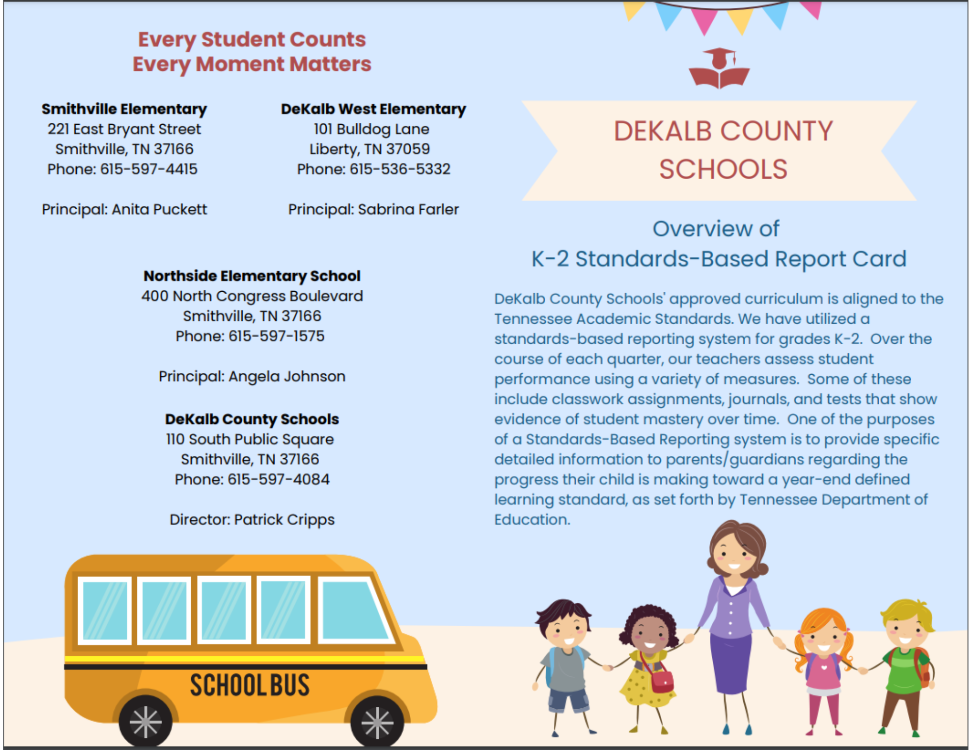 report card brochure 1
