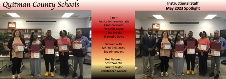 May 23 Instructional Staff of the Month