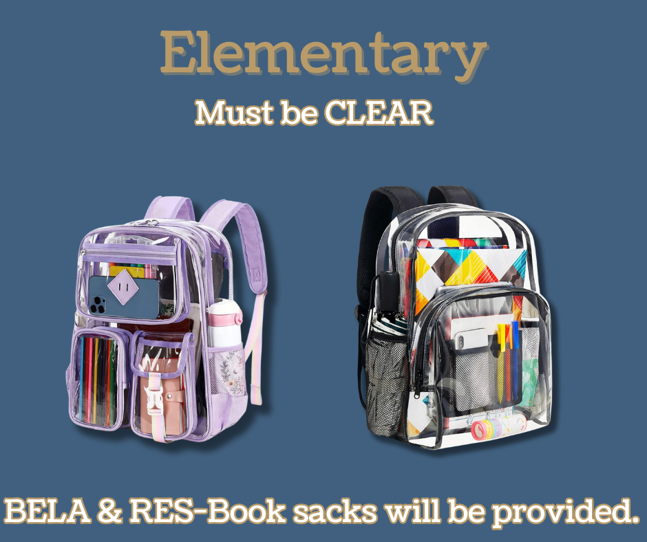 Back Pack 2025 Elem