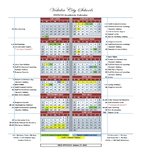 2023/24 Vidalia City Schools Calendar