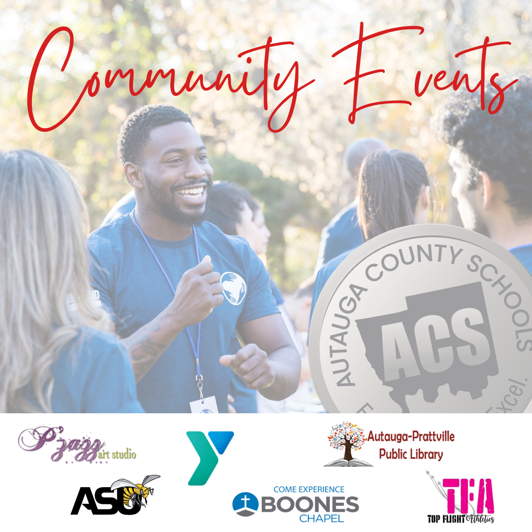 Community Events Graphic for July 2025