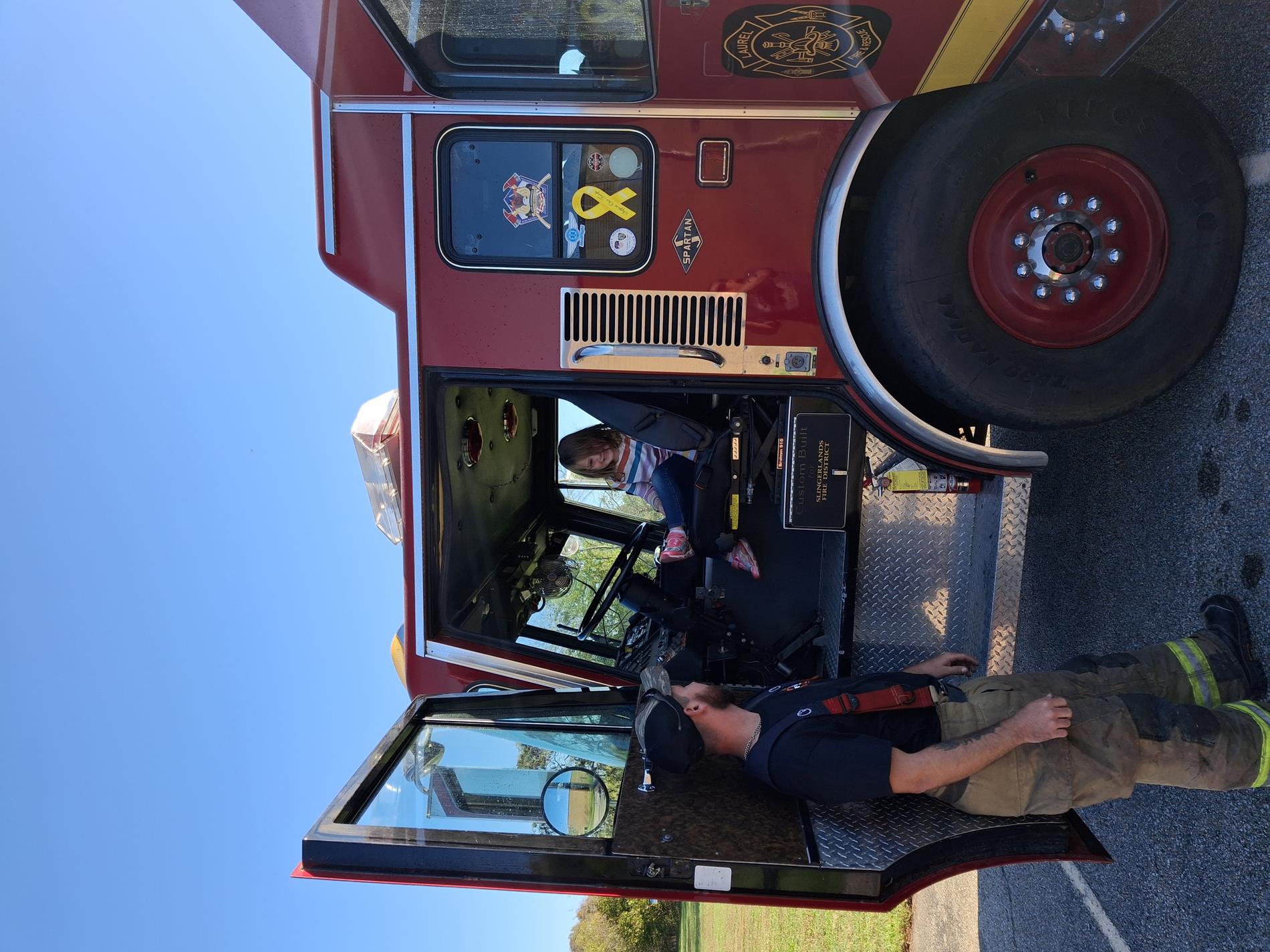 A Visit From The Fire Fighters