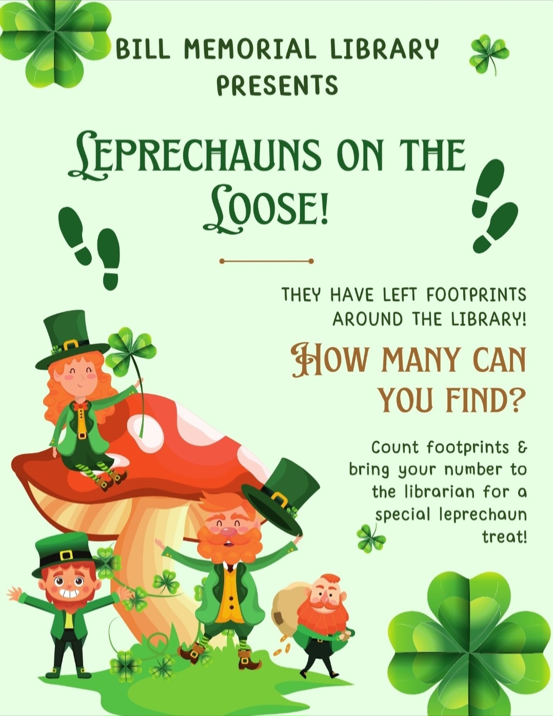Leprechauns on the loose