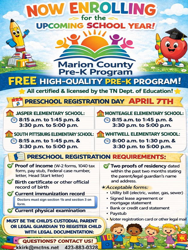 Pre-K Registration