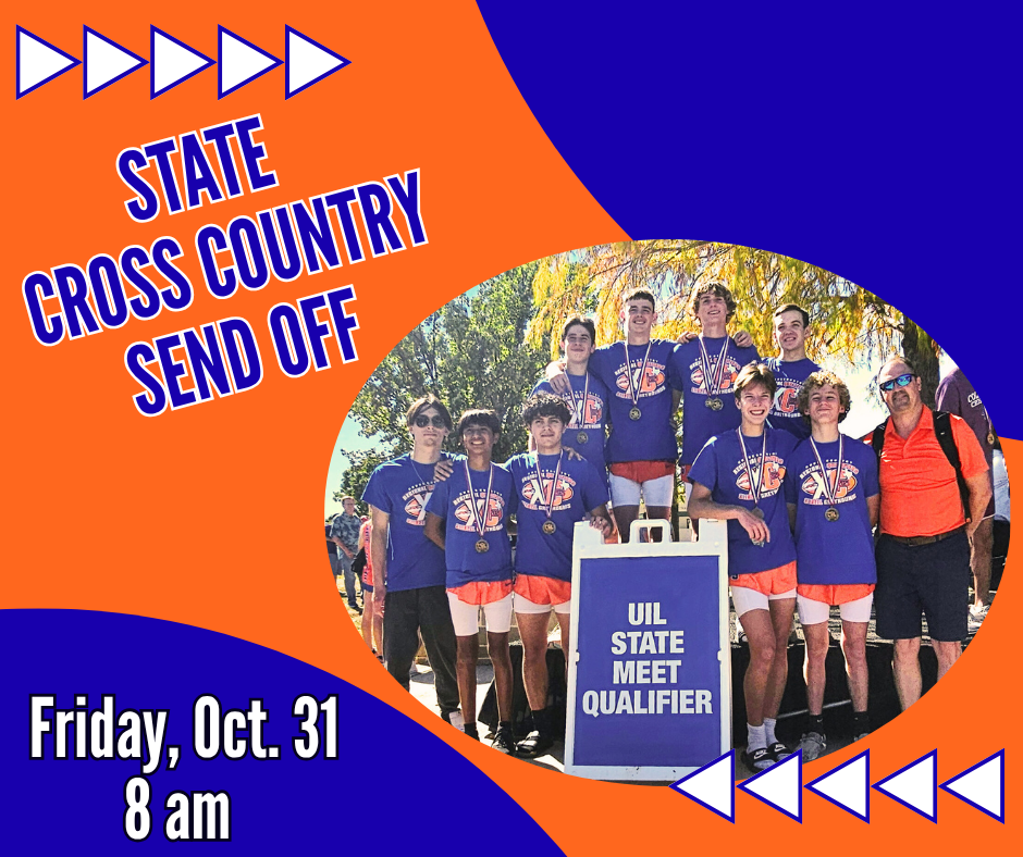 Boys Cross Country State Send-Off!