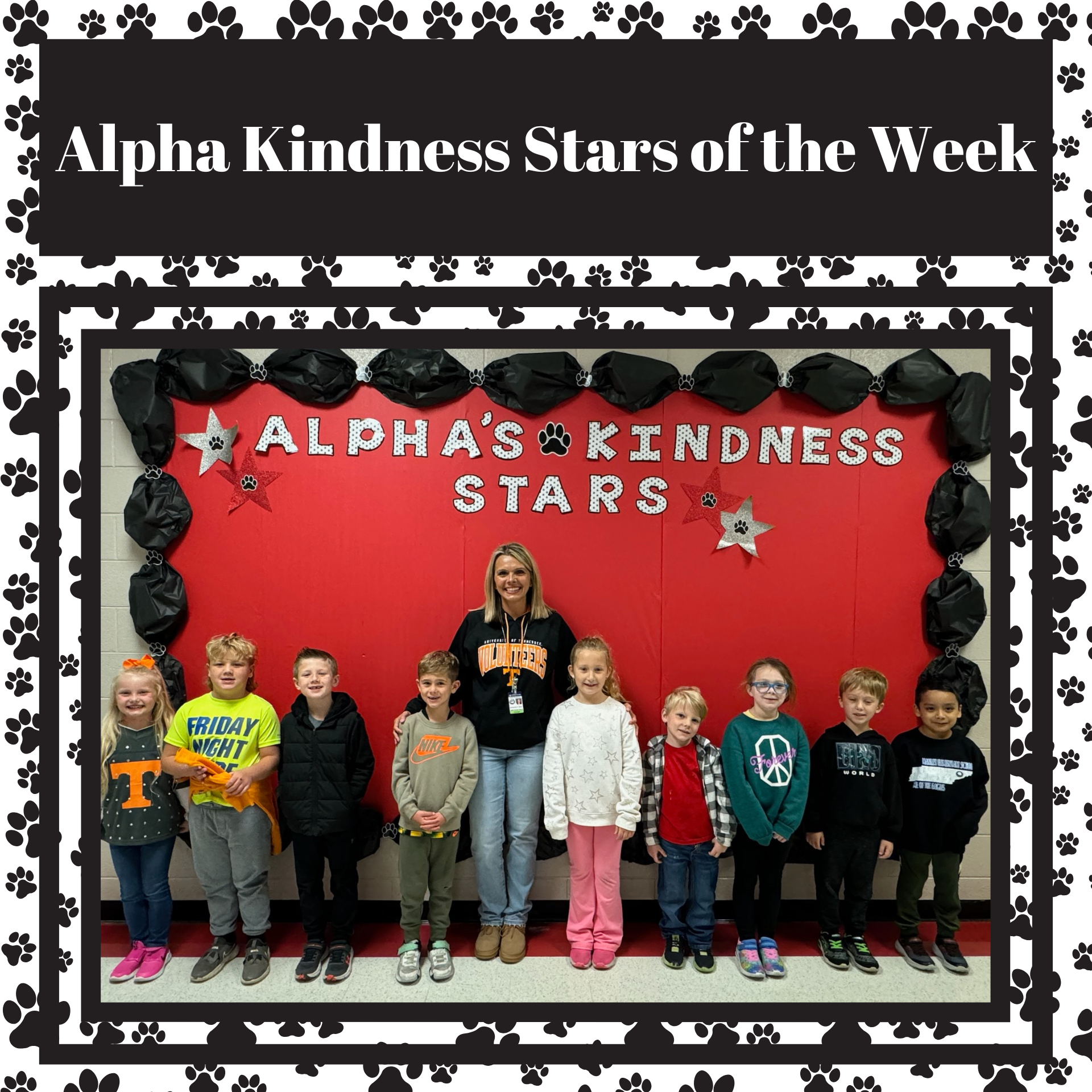 Alpha Kindness Stars of the Weeks