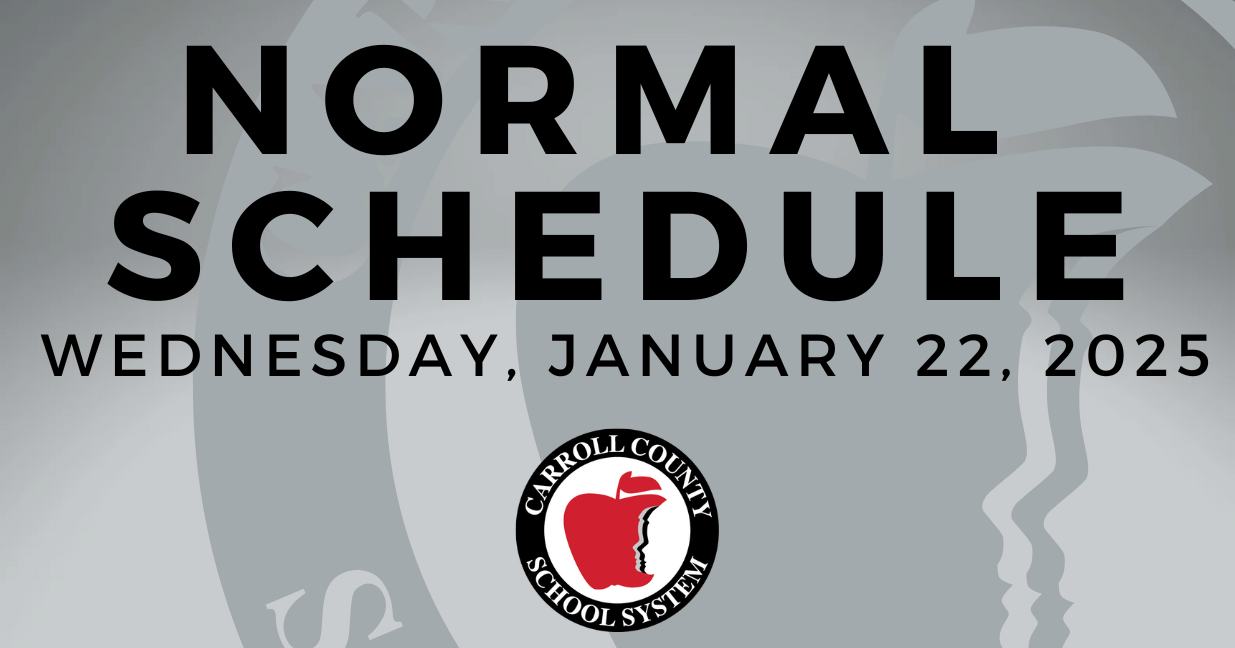 Normal Schedule 1/22/25